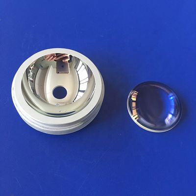 Chóa phản xạ LED vật liệu BK7 tùy chỉnh, đường kính 25mm và tiêu cự 150mm