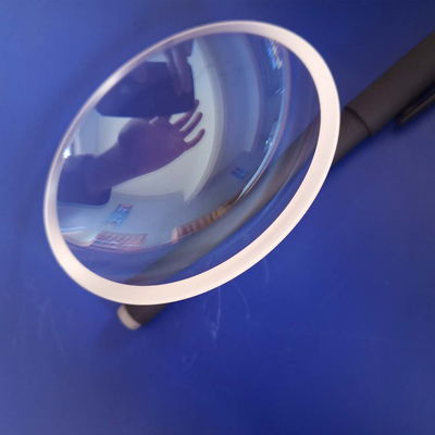 Ống kính vòm Sapphire phủ AR với đường kính 25mm và tiêu cự 150mm cho ứng dụng chụp ảnh nhiệt hồng ngoại