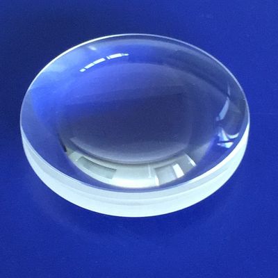 Ống kính thủy tinh quang học 300mm Ống kính thủy tinh hình cầu Silica hợp nhất Aspheric