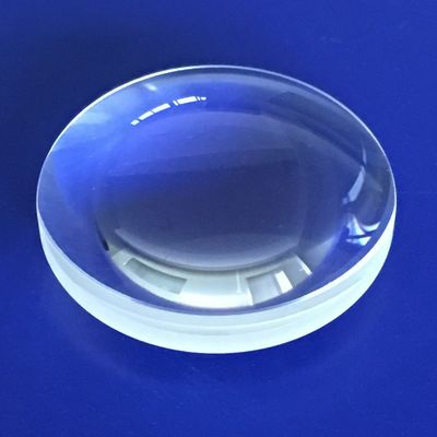 Ống kính thủy tinh quang học 300mm Ống kính thủy tinh hình cầu Silica hợp nhất Aspheric