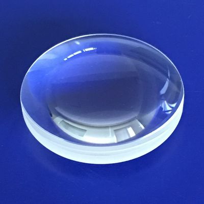 Ống kính thủy tinh quang học 300mm Ống kính thủy tinh hình cầu Silica hợp nhất Aspheric