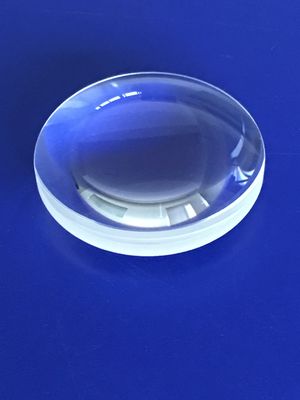 Ống kính thủy tinh quang học 300mm Ống kính thủy tinh hình cầu Silica hợp nhất Aspheric