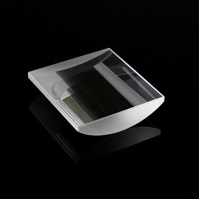 Ống kính hình trụ lõm 200mm BK7 Acrylic trong suốt