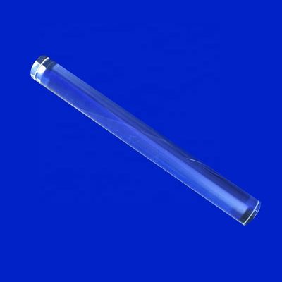Ống kính thanh thủy tinh 10mmx60mm Sapphire 0,5mm đến 50mm cho máy laser