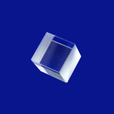 Manufacture optical glass cube beam splitter glass prism x cube photography