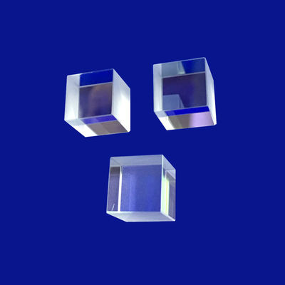 Thiết kế ống kính quang học nhỏ Sapphire Quartz 25x25x25mm