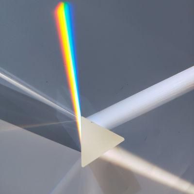 Caf2 Ống kính tinh thể lăng kính quang học đều cho phép đo cảm biến